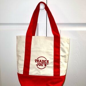 Red Trader Joe’s Mini Tote